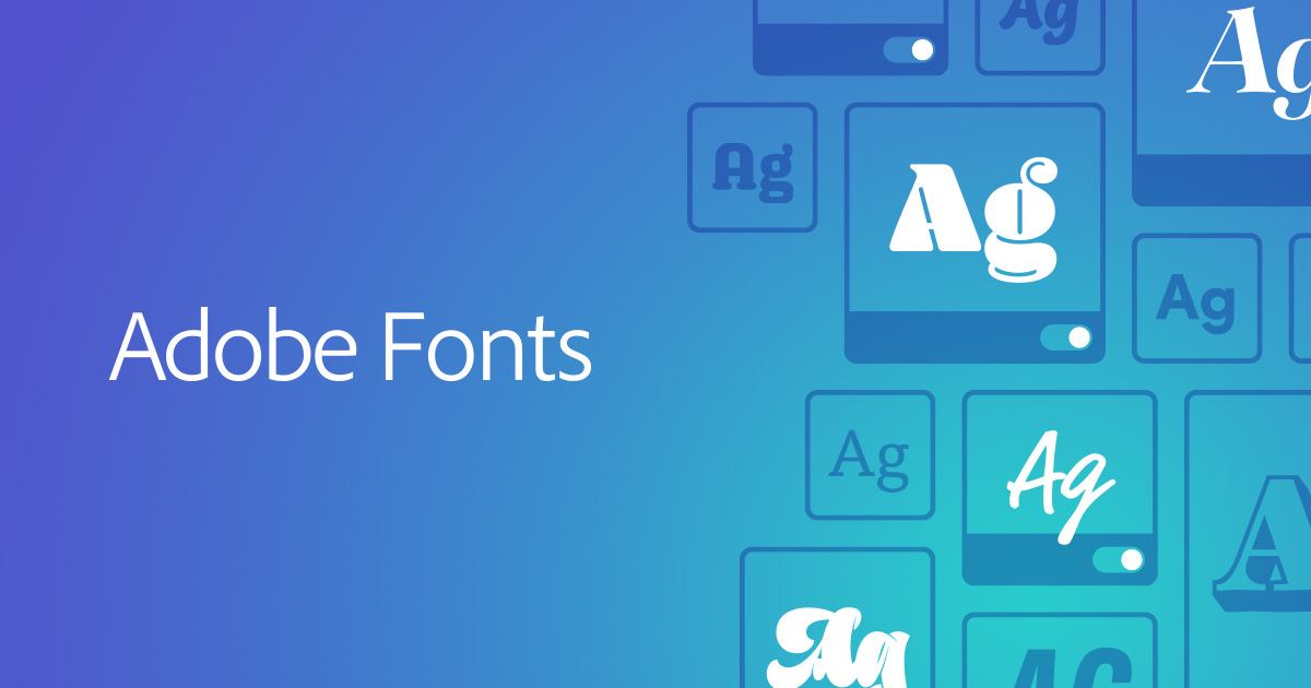 free adobe fonts for mac